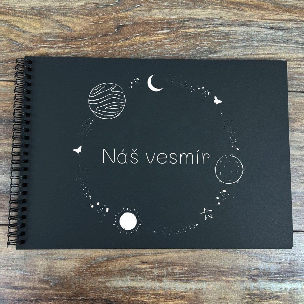 Kniha "Náš vesmír" - dárek