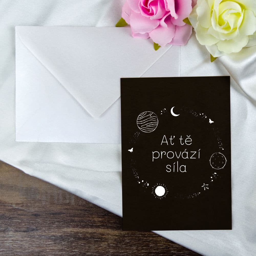 Přání "Ať tě provází síla" - dárek
