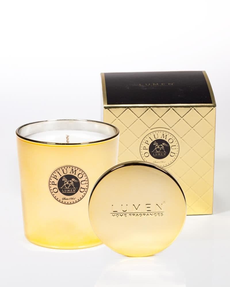 Svíčka vonná MASTERPIECE OPPIUMOUD zlatá 300 ml LUMEN - dárek