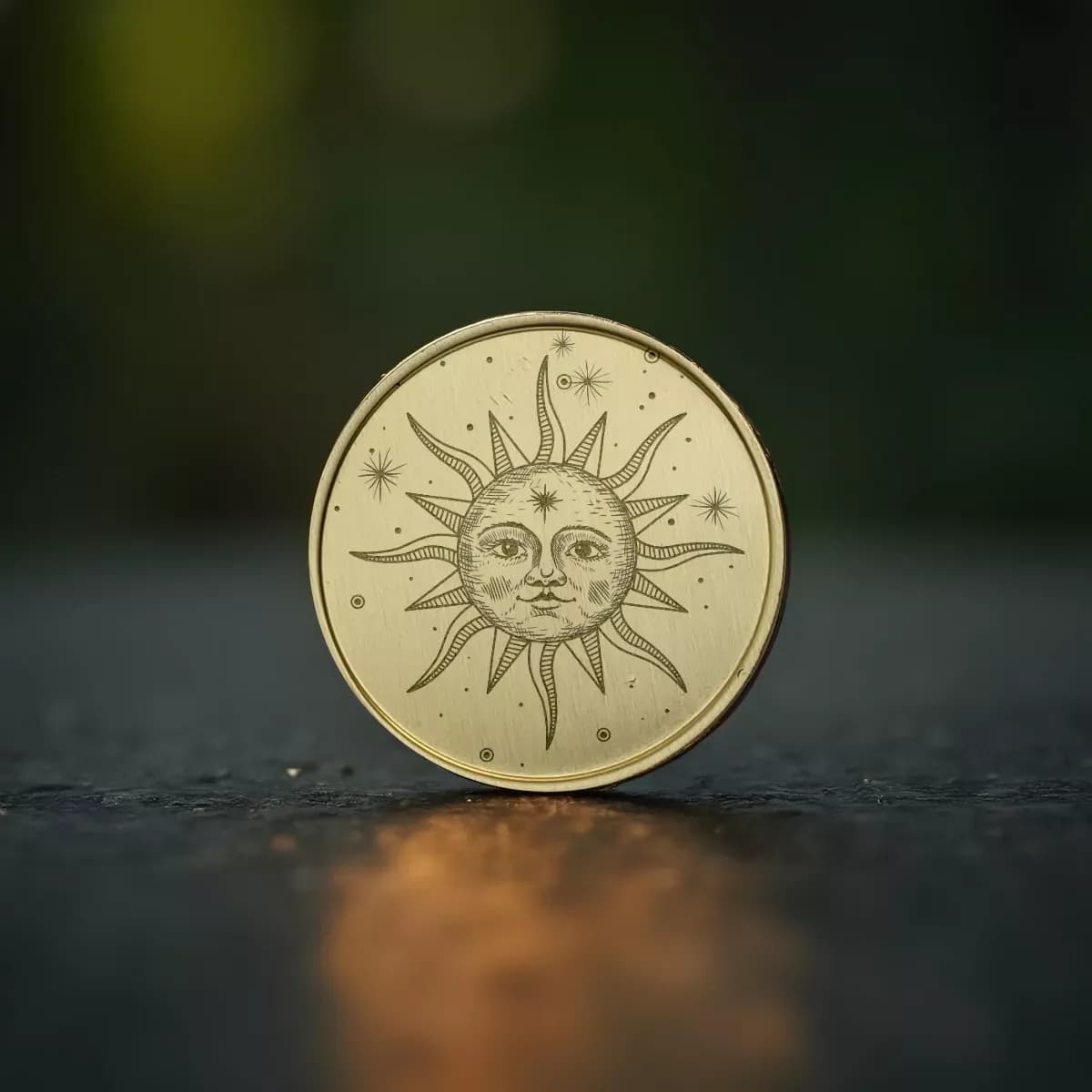 Pamětní mince den a noc - dárek