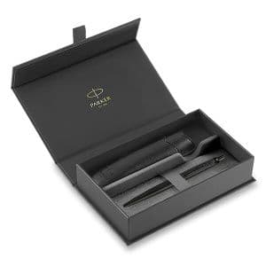 Parker Jotter XL Monochrome Black - dárková sada s gravírováním - dárek
