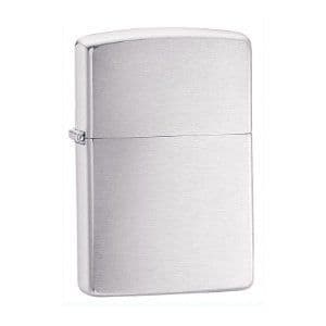 Zippo zapalovač Brushed Chrome s gravírováním - dárek
