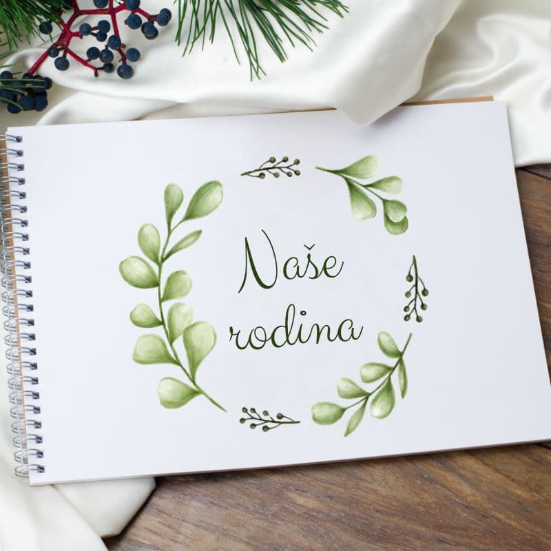 Kniha "Moje rodina" - dárek
