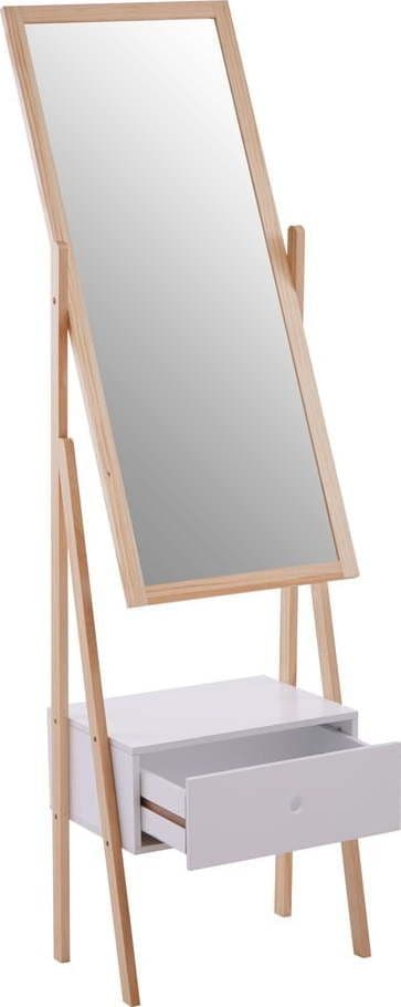 Stojací zrcadlo s dřevěným rámem 45x160 cm Rostok – Premier Housewares - dárek