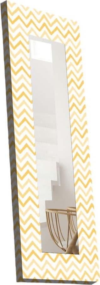 Nástěnné zrcadlo s dřevěným rámem 40x120 cm – Wallity - dárek