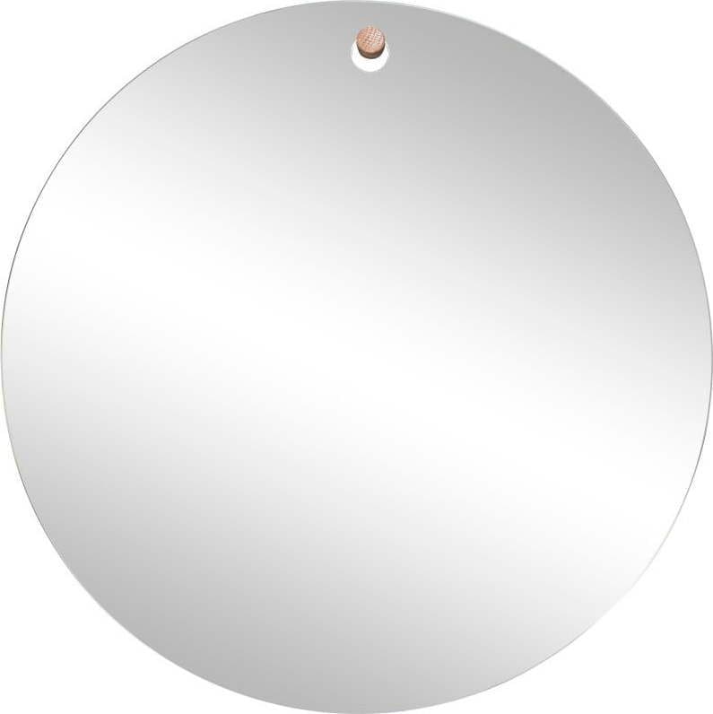 Nástěnné závěsné zrcadlo Hübsch Mafo, ø 50 cm - dárek