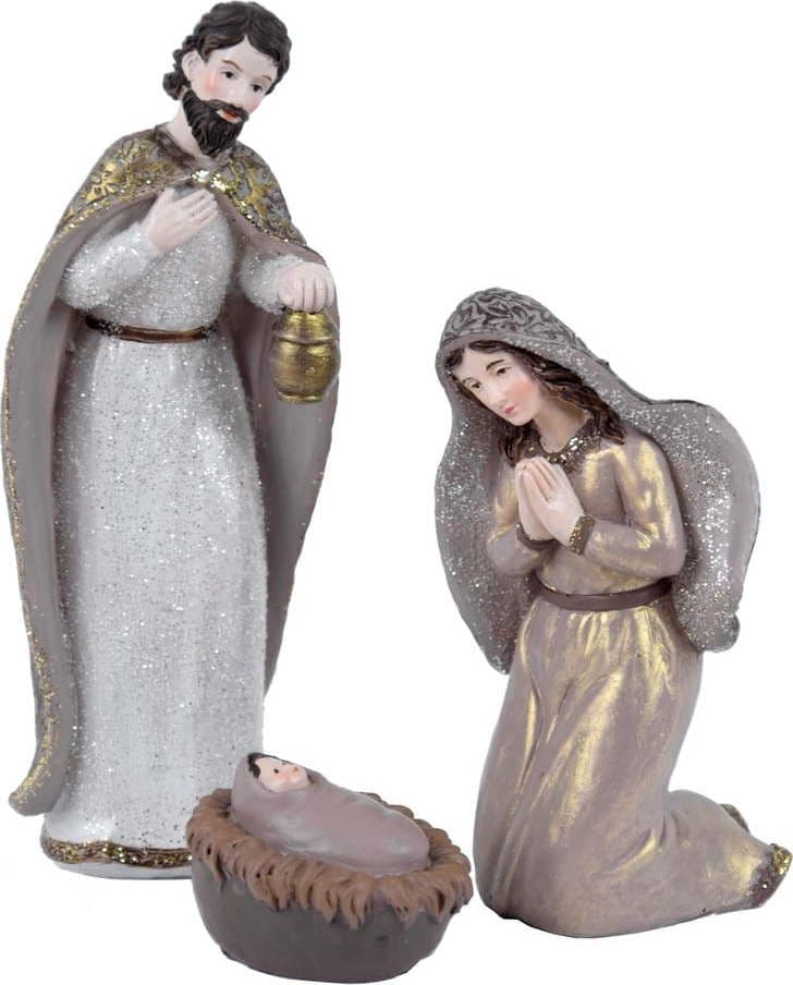 Sada 3 vánočních dekorací Ego Dekor Betlém - dárek