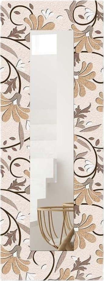 Nástěnné zrcadlo s dřevěným rámem 40x120 cm – Wallity - dárek