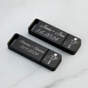 Kovový USB flash disk s vlastním gravírováním 16GB - dárek